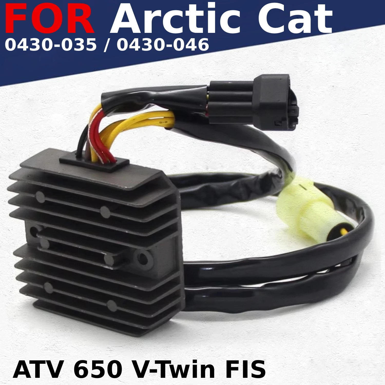 

Motorcycle Voltage Regulator Rectifier For Arctic Cat ATV 650 V-Twin FIS 2004 2005 2006 0430-035 0430-046 Accessories