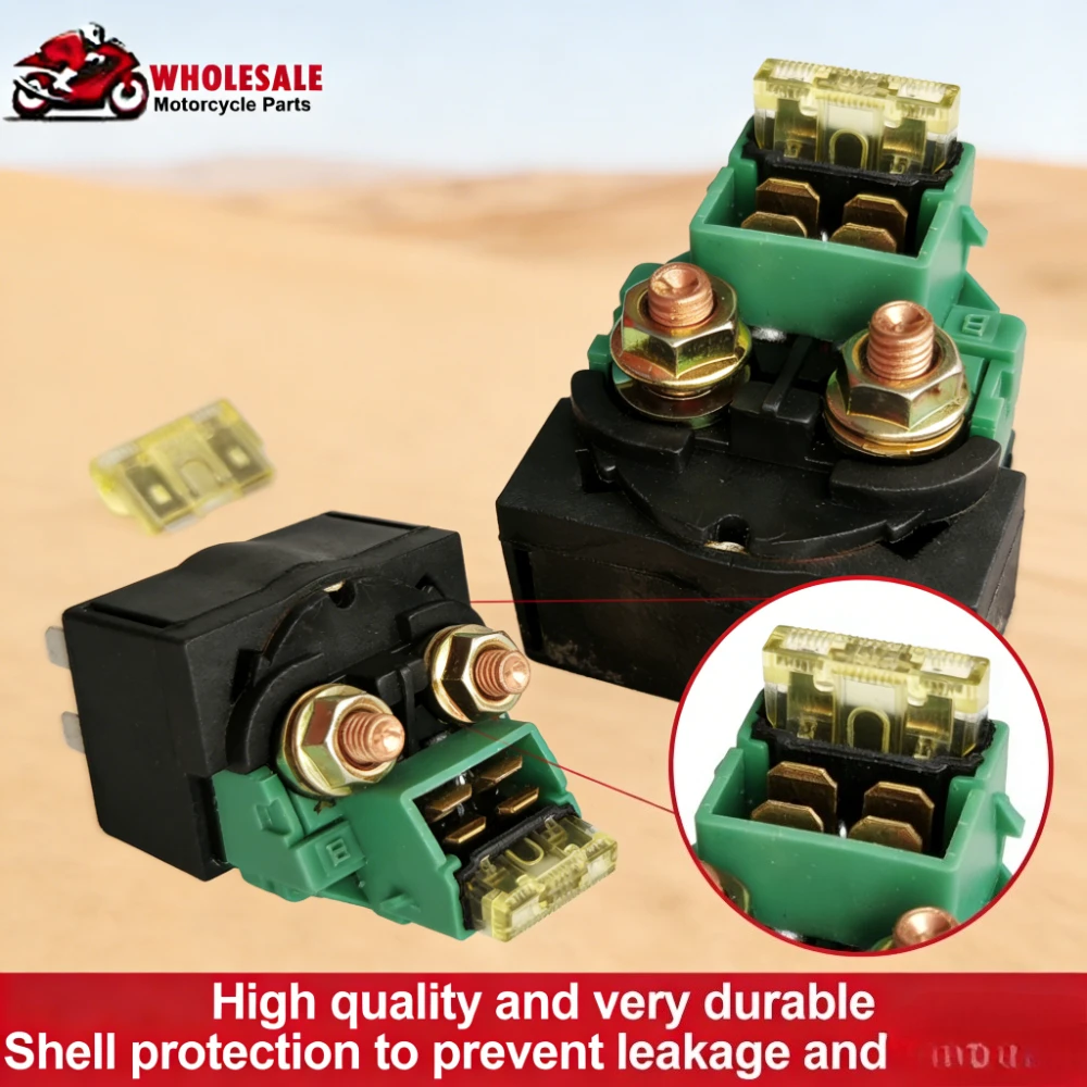 

1pc/2pc/4pc Electrical Starter Solenoid Relay For KAWASAKI KSF400 KFX400 EN500 EX500 NINJA 500 500R ZX600 NINJA ZX600 NINJA ZX-6