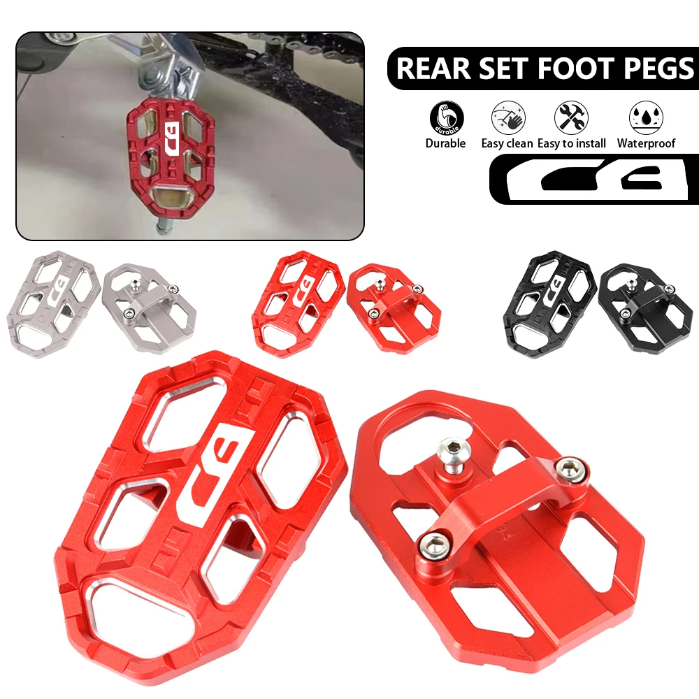 

FOR HONDA CB 500X F 400X CB400 CB 400F CB400X CB500F CB500X CB 400 500 F X Motorcycle FootRest Footpegs Foot Pegs Pedals Parts