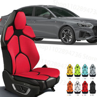 FOR AUDI A4L Cushion Car Seat Chair Back Mesh Lumbar Back Brace  Massage Back Pad Support Home Office