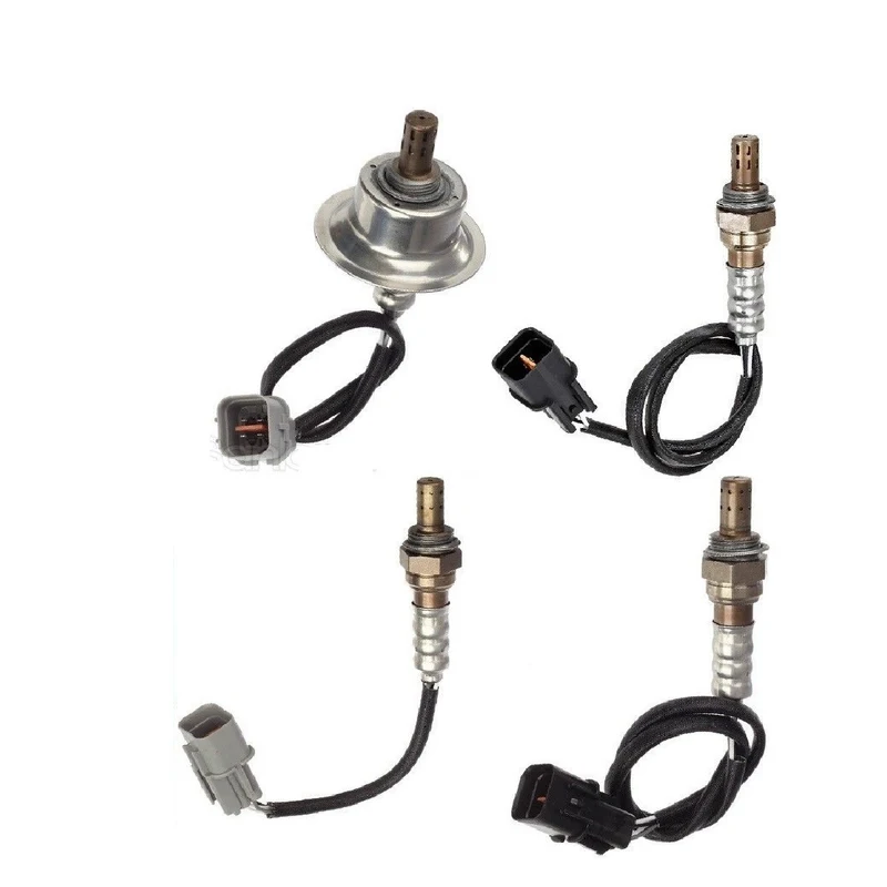 Z+  Set Of 4 up+down Oxygen Sensor For Kia 2007-2012 Rondo 2006-2010 Optima 2.7L V6
