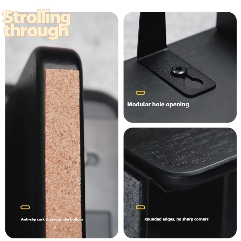 

Эргономичная алюминиевая подставка для монитора, тяжелая настольная подставка, современный настольный органайзер с кабель-менеджментом, универсальная подставка для ноутбука