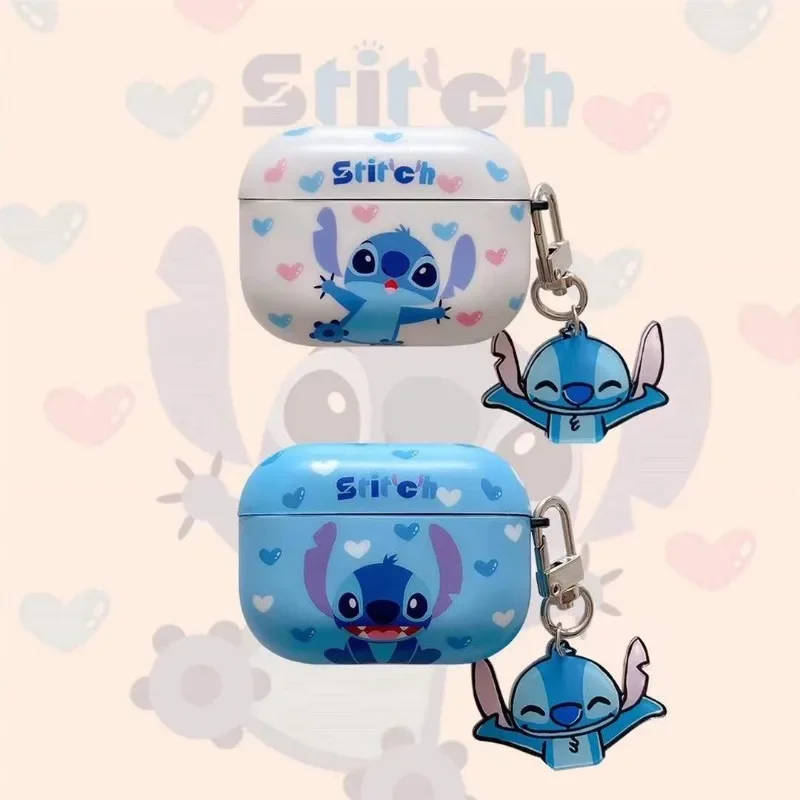 Disney Stitch Cute AirpodsPro New 3rd Generation Apple 1/2nd Generation Wireless Bluetooth Headphones Protective Case Soft