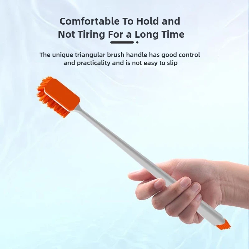 Double Head Cleaning Brushes Plastic Aquarium Glass Algae Cleaner Removal Corner gap Cleaning Tools for Fish Tank Home Supplies