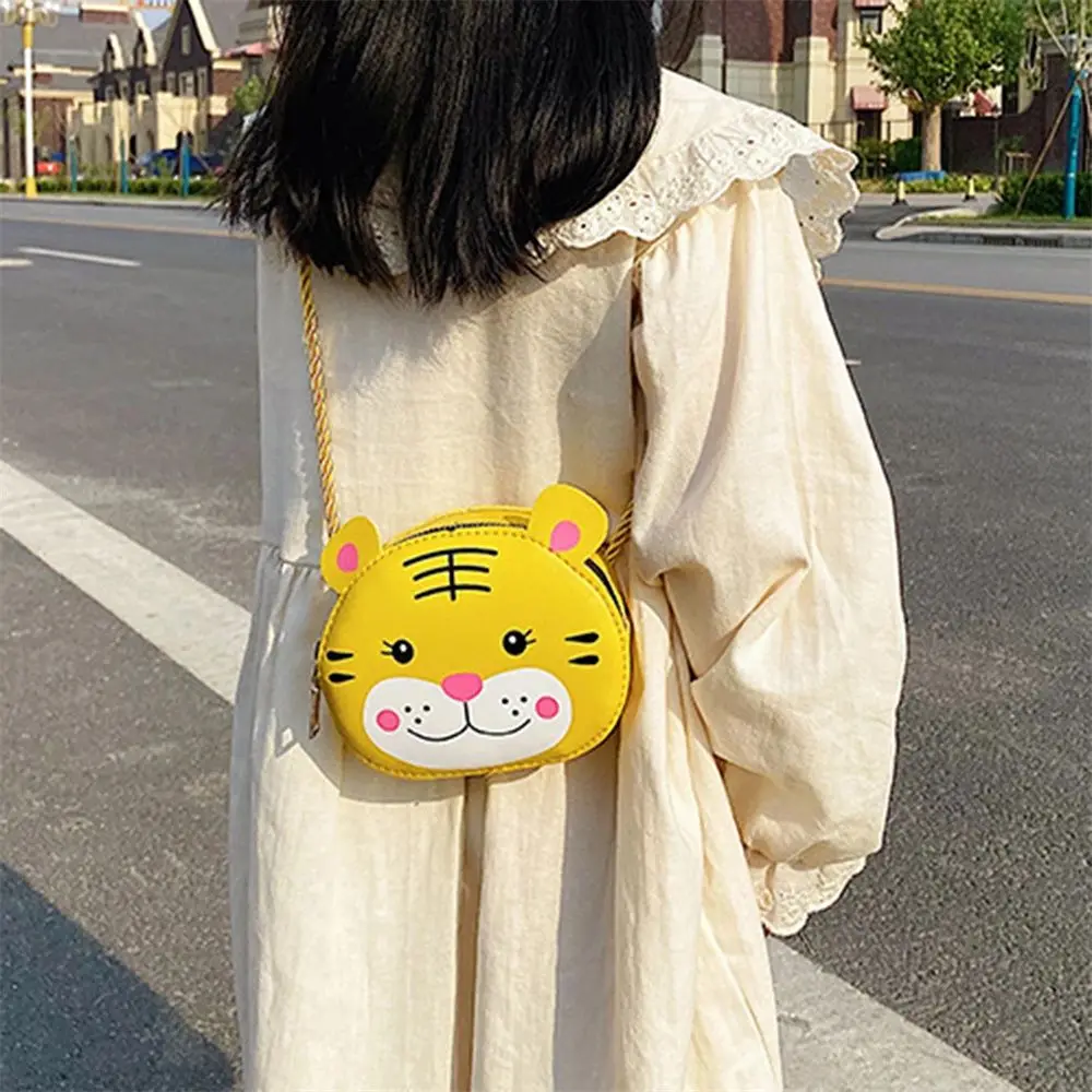 Cute PU Leather Mini Children Cartoon Shoulder Bags Girls Crossbody Bag Rabbit Handbags Coin Purse