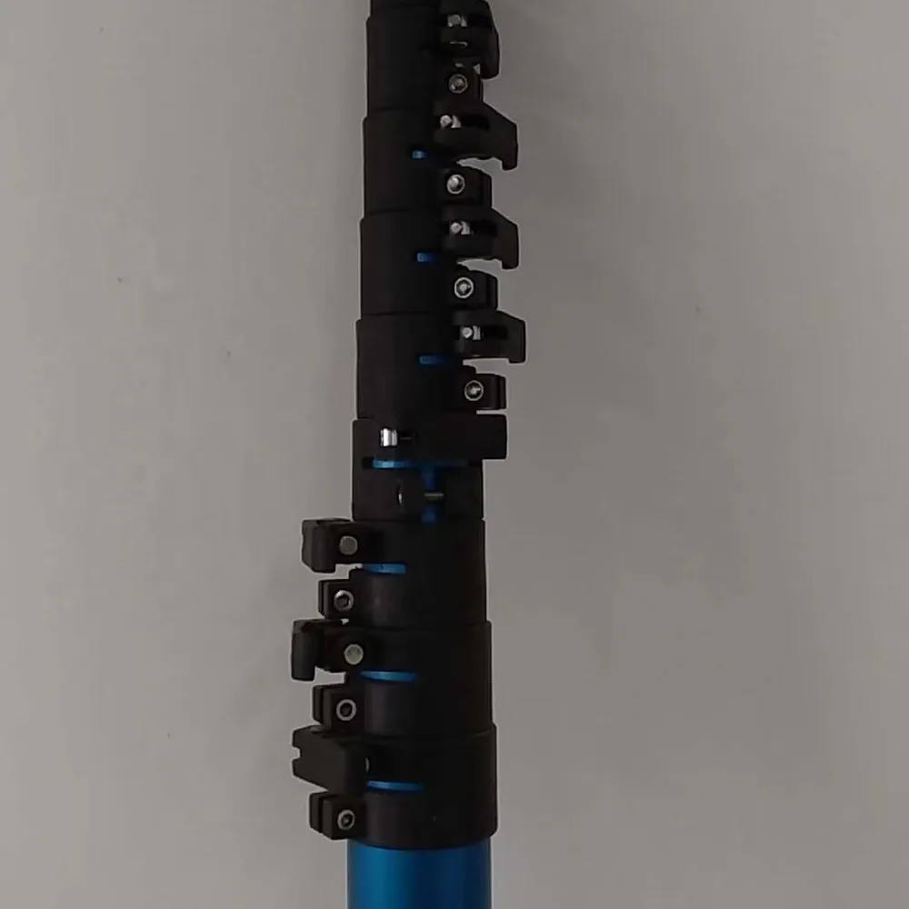 14m Carbon Fiber Telescopic Pole Lightweight Portable Extension Rod for Cleaning Camera Mount