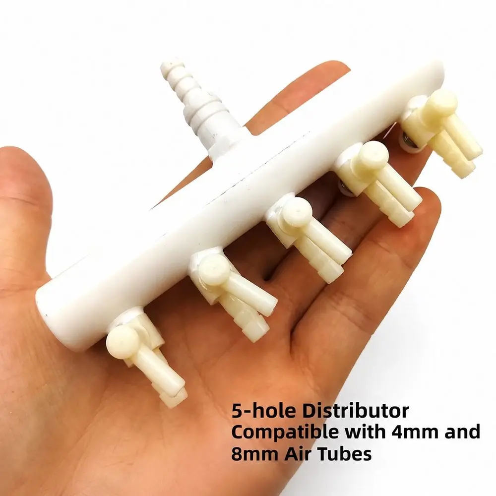 1Pcs 2/3/4/5/6Way Aquarium Air Pump Hose Splitter Independent Control Switch Multi Way Distributor Fish Tank Aeration Tube