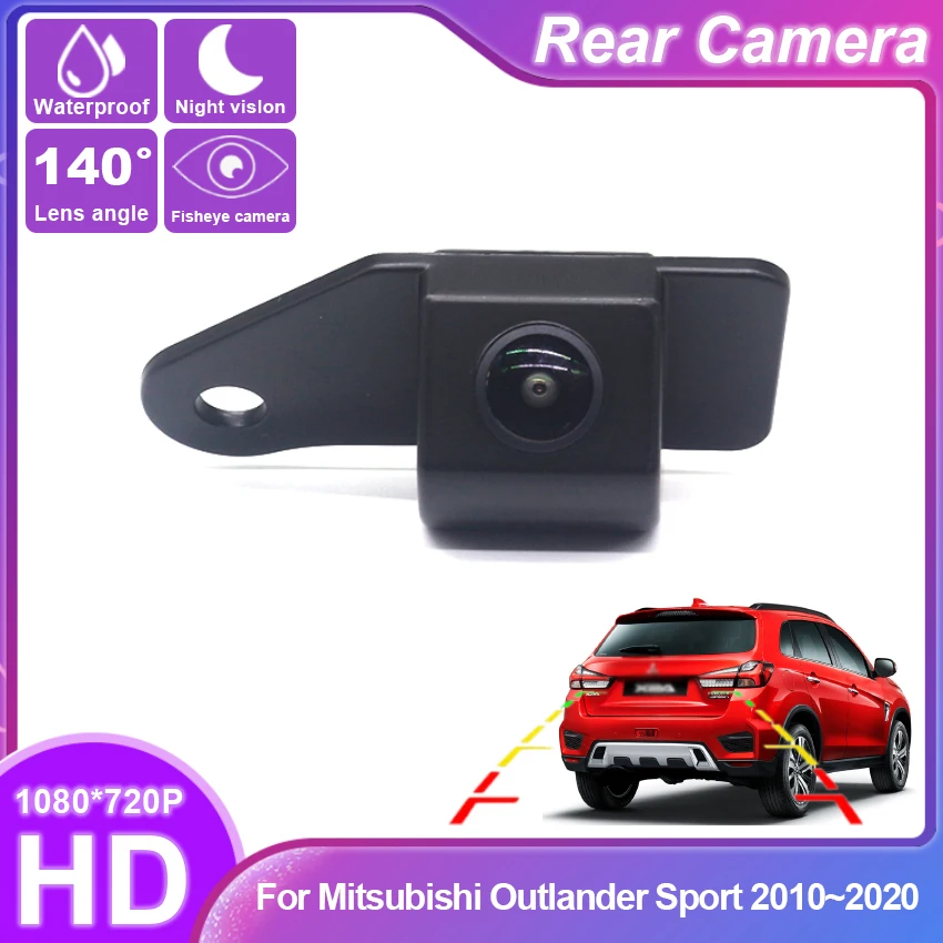 Special car Fish Eyes Night Vision Waterproof Car Reversing Back Up Camera CCD HD For Mitsubishi Outlander Sport 2010~2019 2020