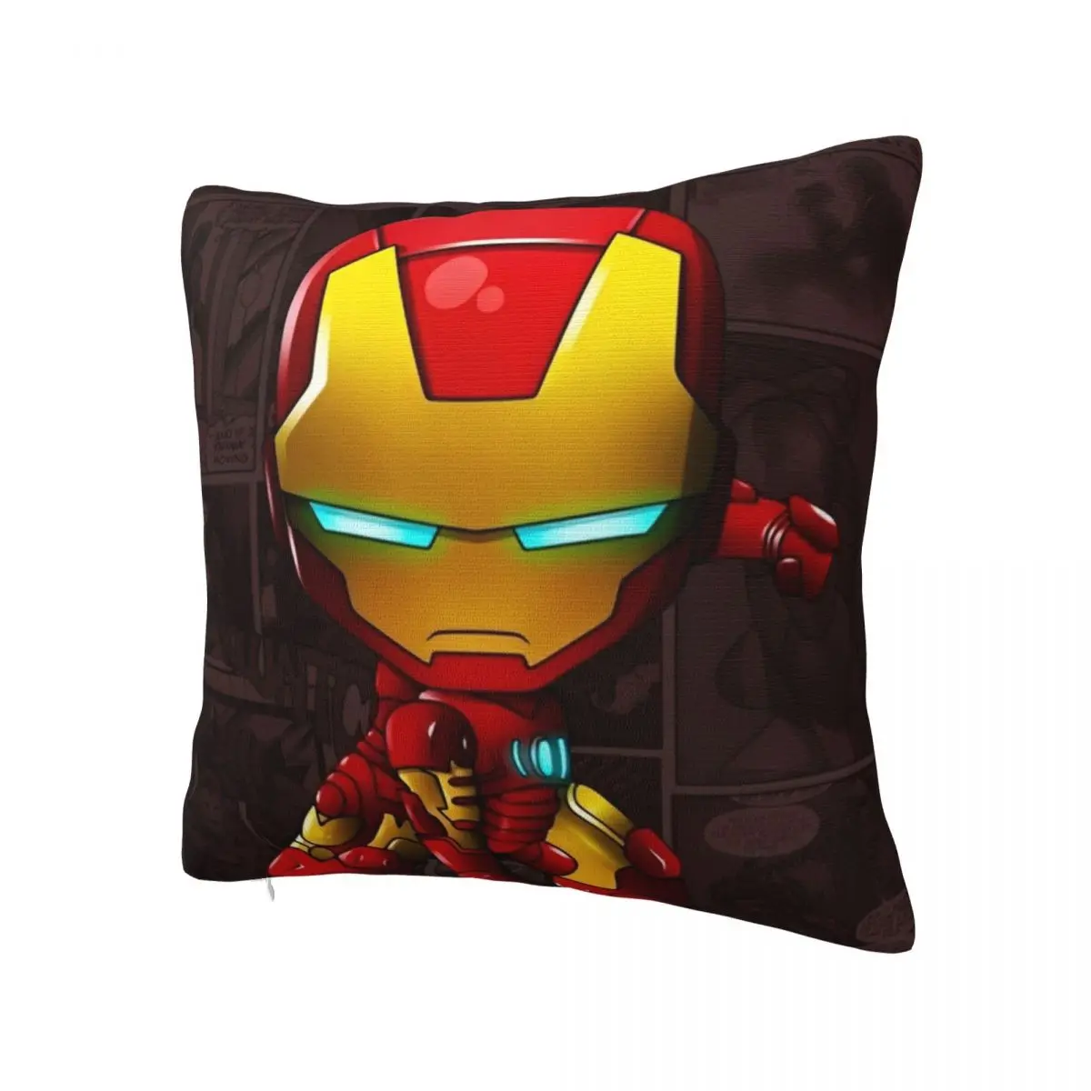 Pillow Cover Iron Man Design Cushion Cover Trendy Cool Morden Pillow Case For Sofa Home Decorative Pillowcases