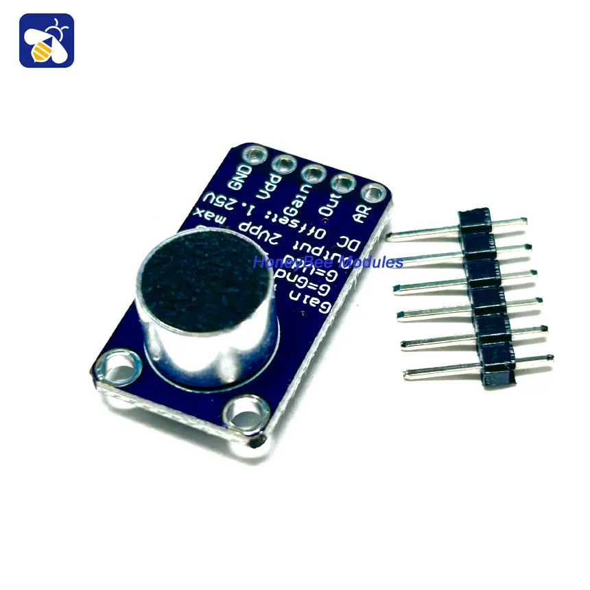 MAX9814 High Performance Microphone AGC Amplifier Module CMA-4544PF-W