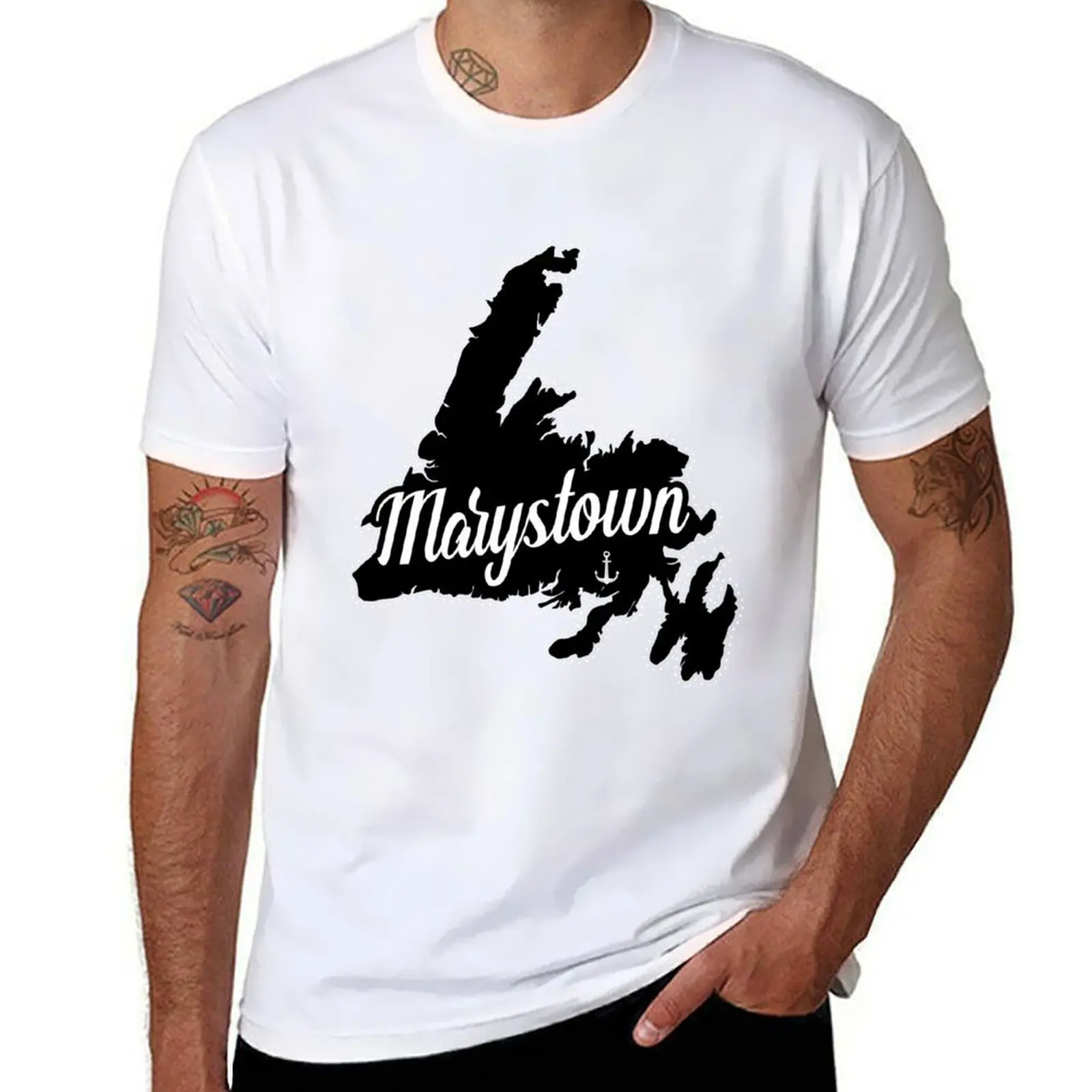 

Marystown || Newfoundland and Labrador || Canada || T-Shirt t shirt man plain t shirts for man pack cotton T-Shirt