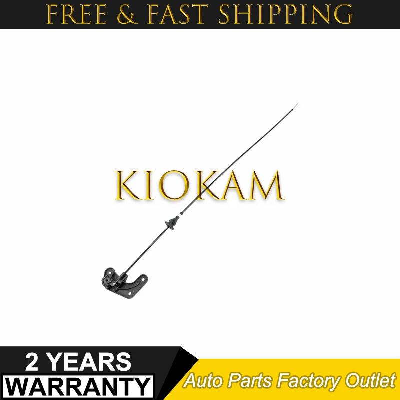 1PC For Range Rover L322 2003-2009 Hood Bonnet Latch Release Cable Fpf500050 Fpf000010