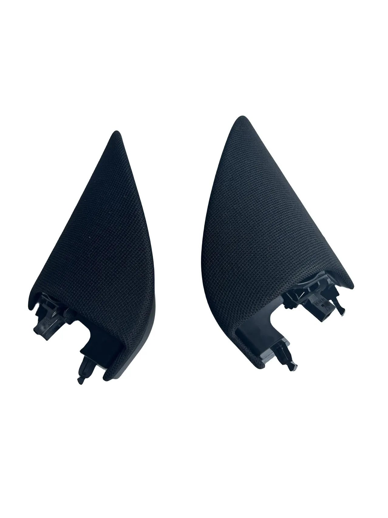 لملحقات تسلا نموذج Y مرآة الرؤية الخلفية لوحة مثلثة غطاء مكبر الصوت ستيريو 1498204-00-B 1498205-00