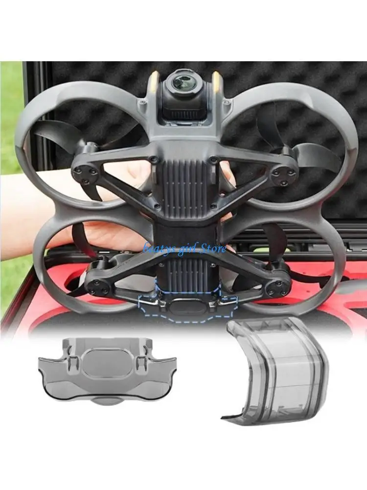 

C7AB Quick Attachment Lens Cover Caps with Aesthetic Translucent PC for Avata 2 Repair