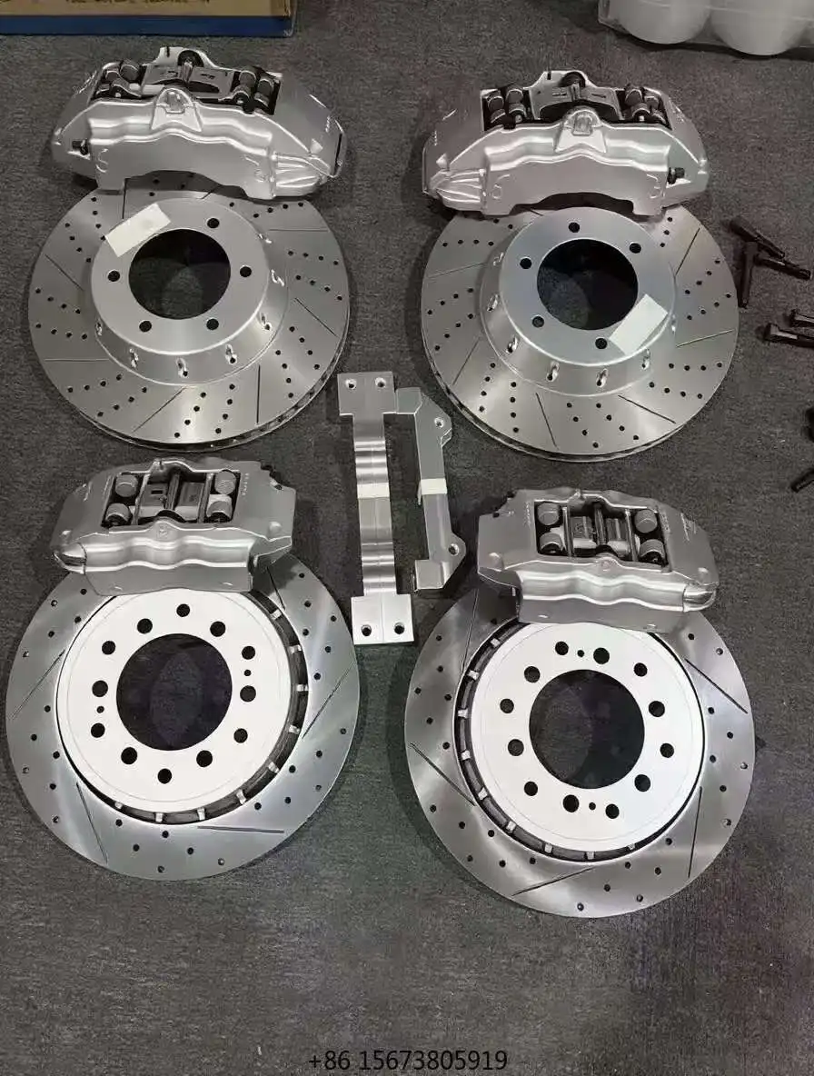 

Custom Hot Selling a Pair Brake Caliper 18Z Racing Modified Aluminum 6 Pistons Brakes for F82 S4 S5 S6 Taurus Lc200