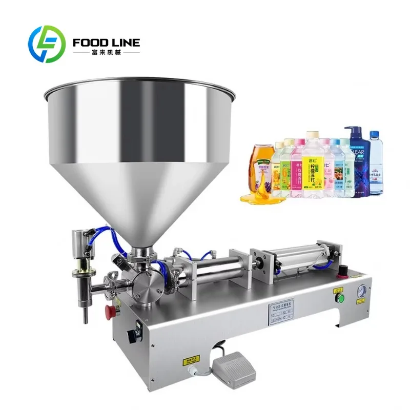 Customized size Automatic Liquid Filling Machine Beverage Honey Paste Cream Tomato Sauce Edible Oil Sauce Weighing Filling