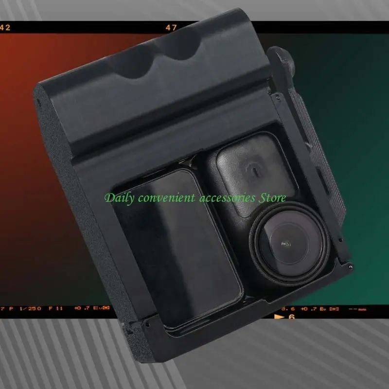 97QB 카메라 그립 홀더 스트리트 그립 브래킷 콤보 카메라 그립 스탠드 액션 카메라 액션 카메라 용 인쇄 액세서리