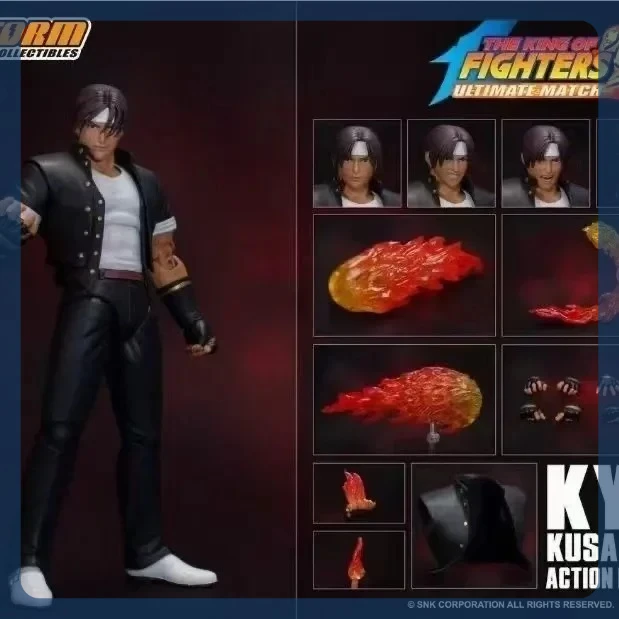 

Игрушки St Hit 1/12 гk King of Fighters 98 Kyo Kusanagi, можно использовать фигурку, статуя, кукла, периферийные устройства, аниме-фигурка, модель игрушки
