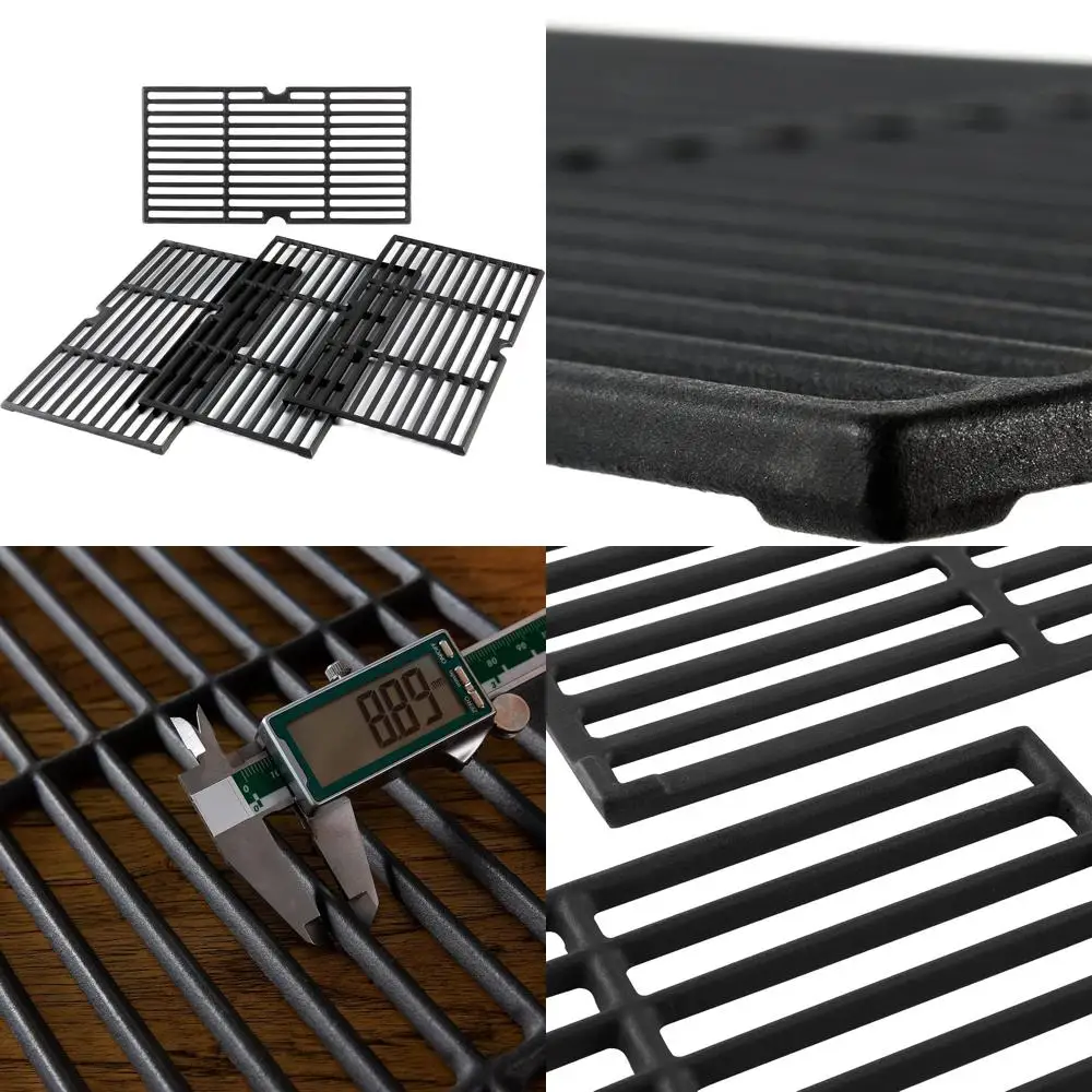 

Replacement Grill Parts for Gas Grills - 4 Pack Burner Components, Long-lasting Upgrades