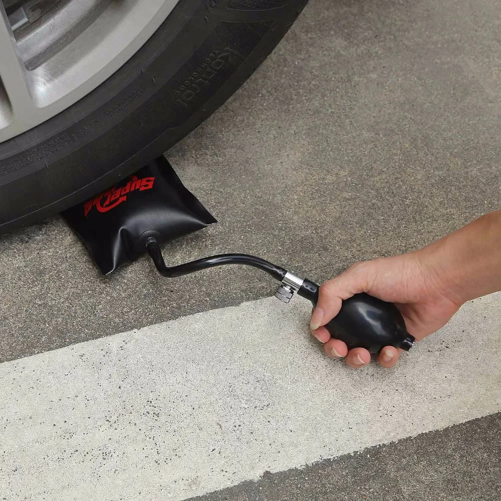 Professional  Car Door Window Open Air Bag Pump Wedge  Pad Entry Inflatable Shim Tools  Universal Air Pump Wedge  Hand Tools view 6