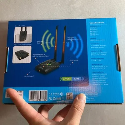 AWUS036ACH RTL8812AU Network Card BT5 Kali Linux MAC