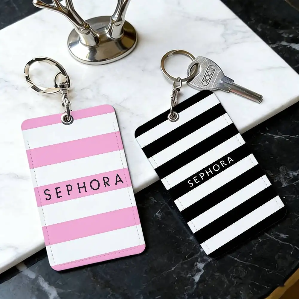 Simple Fashion S-Sephora-ES Community Access Card Holder Elevator Card Sensor Drop Card Protector Keychain