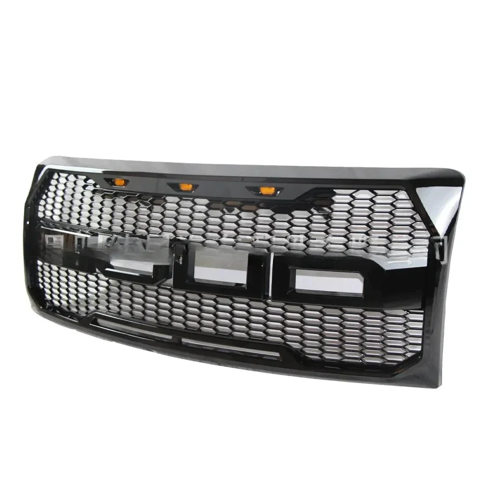 Suitable for 09-14 Ford Raptor F150 medium net, pickup truck front face grille F150 medium net