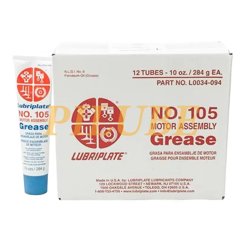 LUBRIPLATE NO.105 284G Lubricant Grease - High Performance Industrial Grease for Bearings and Motors - Original OEM Product