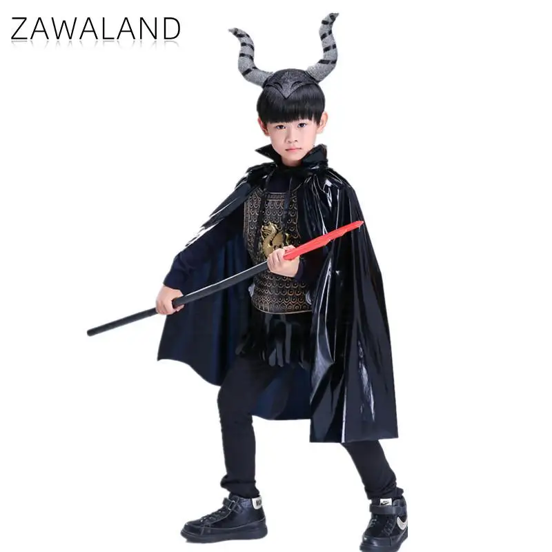 Zawaland kostium na Halloween dla dzieci Cosplay Bull Demon King Purim Carnival Party na ubrania dla dzieci