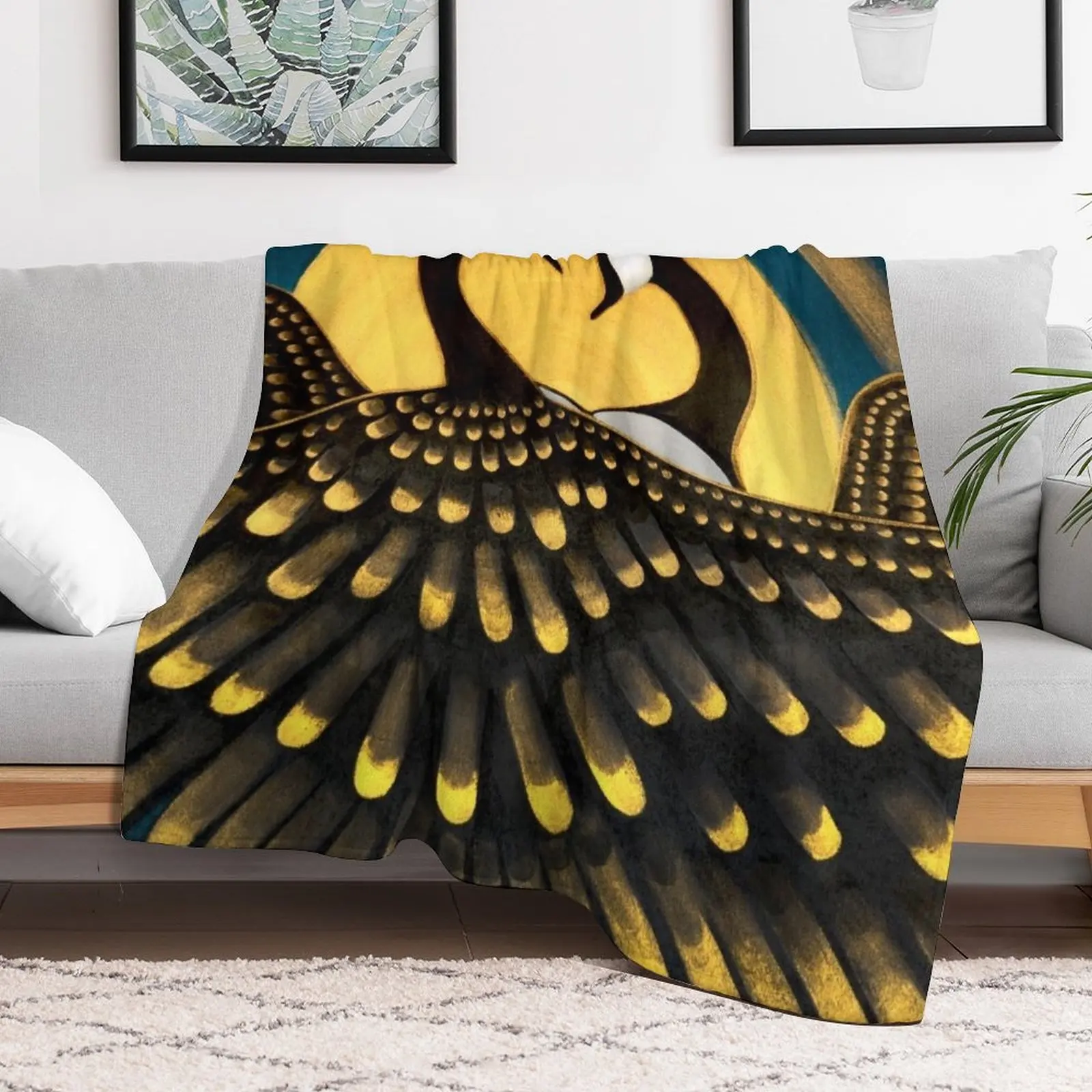 

Shawaymoon Throw Blanket halloween Bed covers Camping Blankets