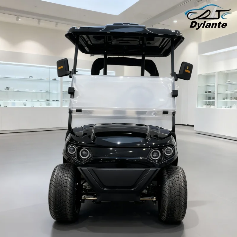 الشركة المصنعة بالجملة الطاقة الجديدة عربة جولف كهربائية مرآة جانبية تحول الضوء متعدد الألوان ضوء وامض عربة جولف نموذج C +