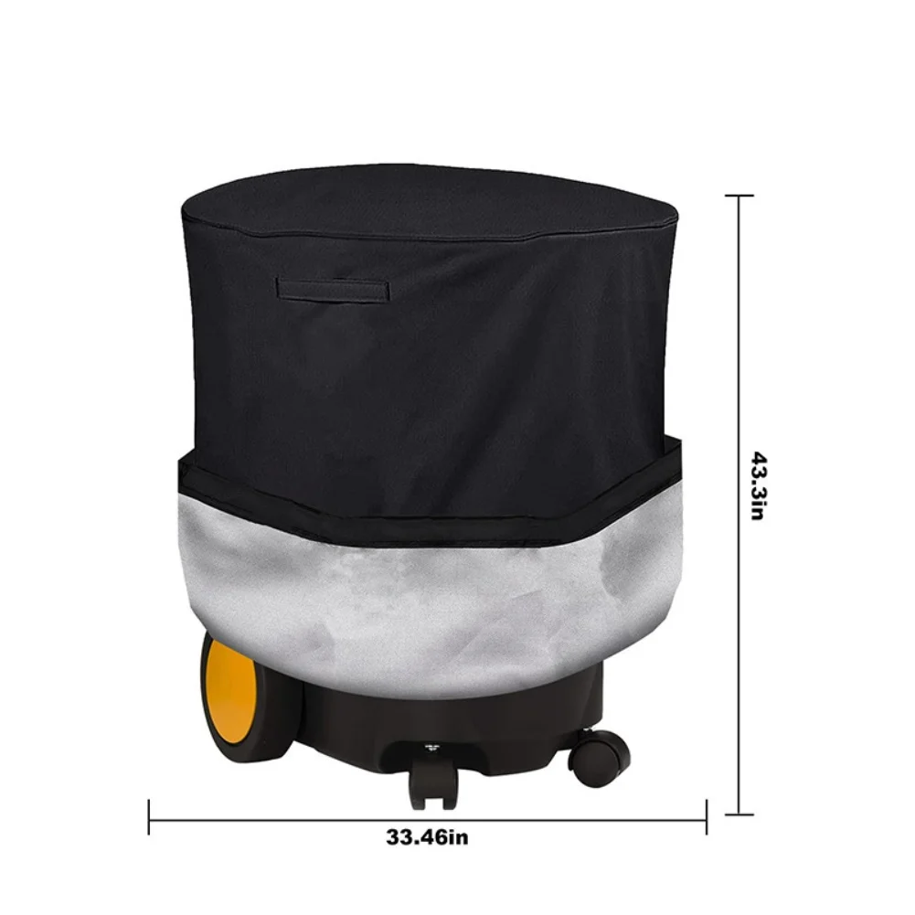 Oxford Cloth Cover for Electric Wood Chipper Resists Abrasion UV Exposure and Contaminants Through Extended Use