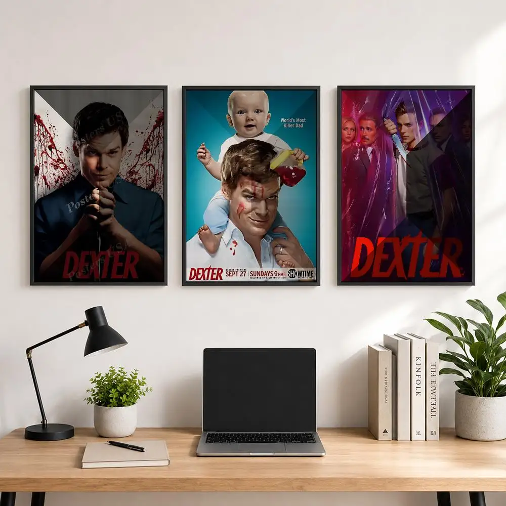 series Dexter Poster Poster Large Unframed Wall Art Modern Minimalist Decor Print for Living Room Home