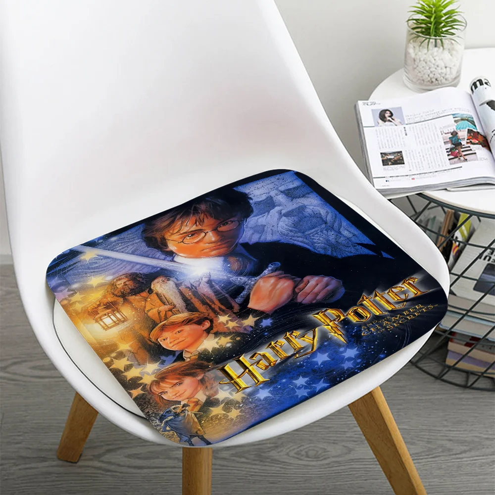 H-Harries Movie P-Potters Nordic Printing Stool Pad Patio Home Kitchen Office Chair Seat Cushion Pads Sofa Seat 40x40cm Cushions