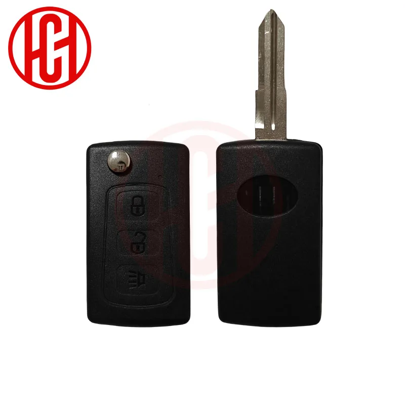 Car Key Shell Case For Great Wall HAVAL HOVER H3 H5 Car Remote Flip Key Case Shell Fob Replacement 3 Buttons Key Shell