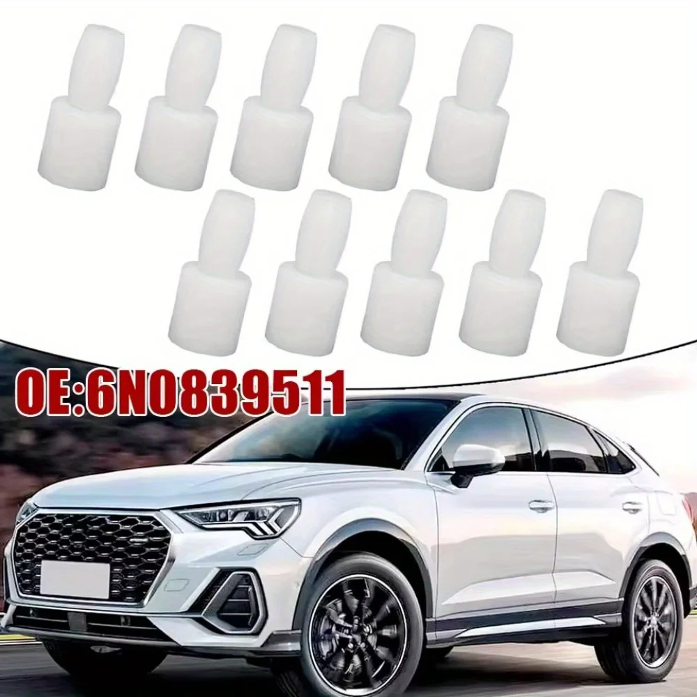 10PCS Suitable for Volkswagen Passat B5, Lingyu, Touguan, Skoda Octavia, Glass Pin Window Regulator Retaining Clip Fixing Clips
