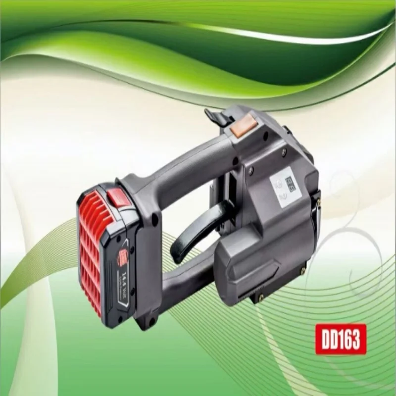 Multi-Function Handheld Electric Strapping Tool Rechargeable Lithium Battery Adjustable Tension Speed Anti-Slip Grip