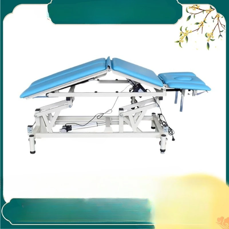 

Lift Tattoo Massage Tables Examination Knead Comfort Iron Massage Tables Adjust PU Leather Furniture Einen Massagewagen MHAMC