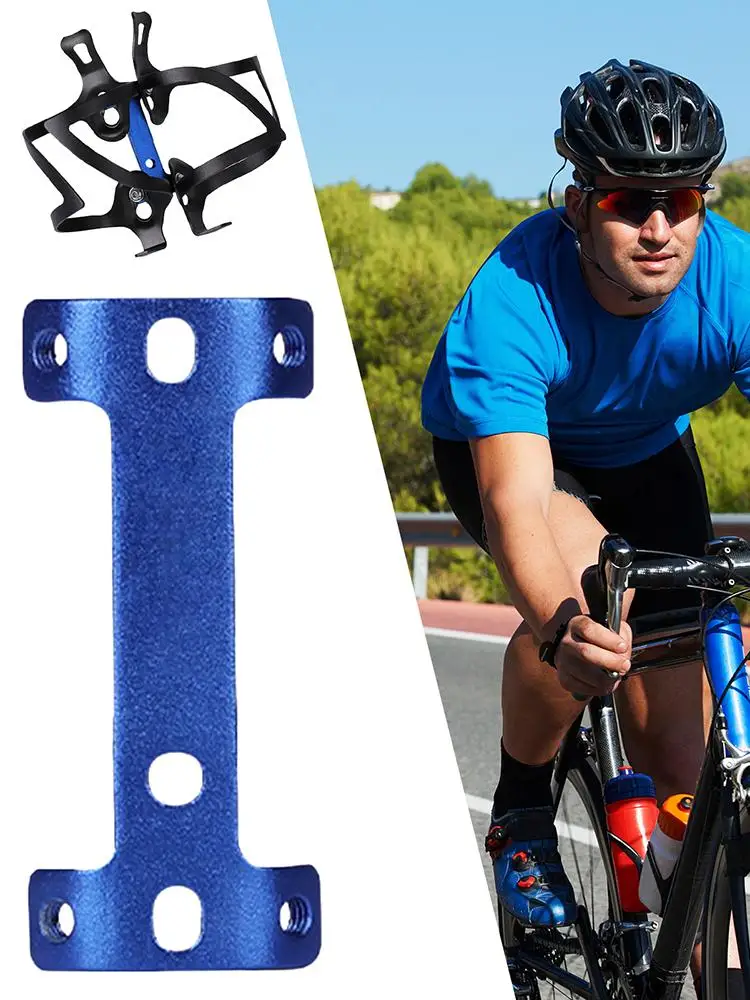 AliExpress Bicycle Bottle Mounting Base Aluminum Alloy Bicycle Bottle Cage Extension Adapter Cycling Accessories Lightweight Stable Alt