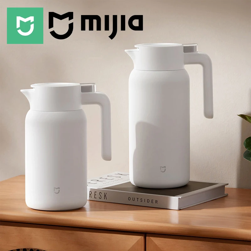 

MIJIA Insulated Kettle 1.5L/2L,316L Stainless Steel,Easy Cleaning,Long-lasting Temperature Control Lock Thermos Kettles