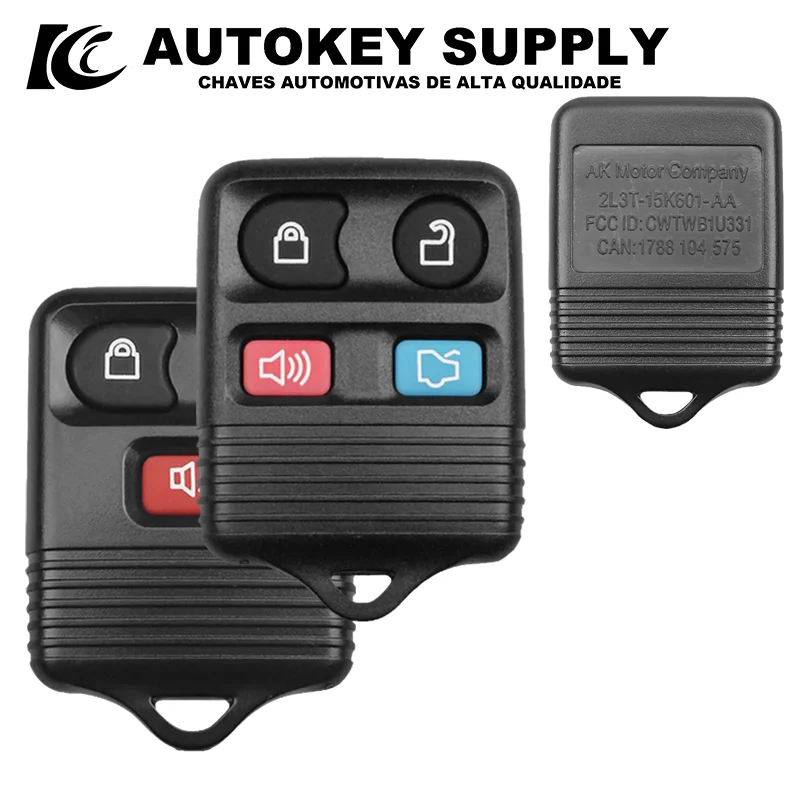 Autokeysupply AKFDS211 2/3/2+1/3+1 кнопочный дистанционный автомобильный брелок для Ford