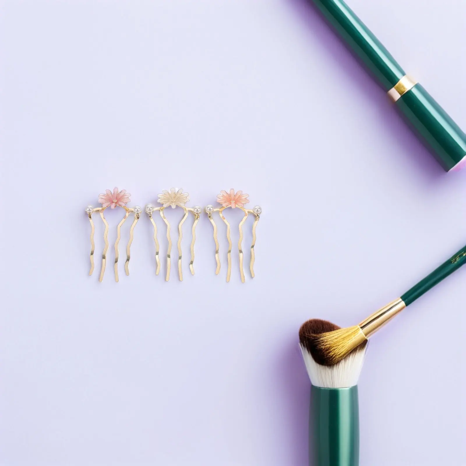 

Набор из 3 классических винтажных U-образных заколок для волос с китайскими цветами, элегантные шпильки для создания причесок и пучков для женщин, для свадебных причесок в старинном стиле