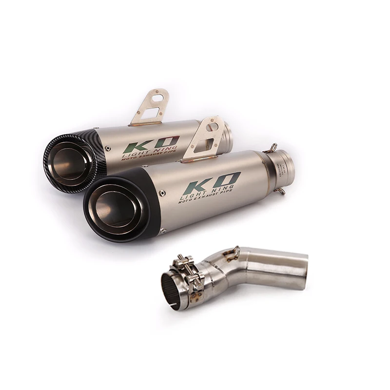 

For kawasaki ZX10R 2016-2021 Muffler Pipe Silencer Reserve catalyst Slip-on Exhaust Set Motorcycle Accessories Stainless steel