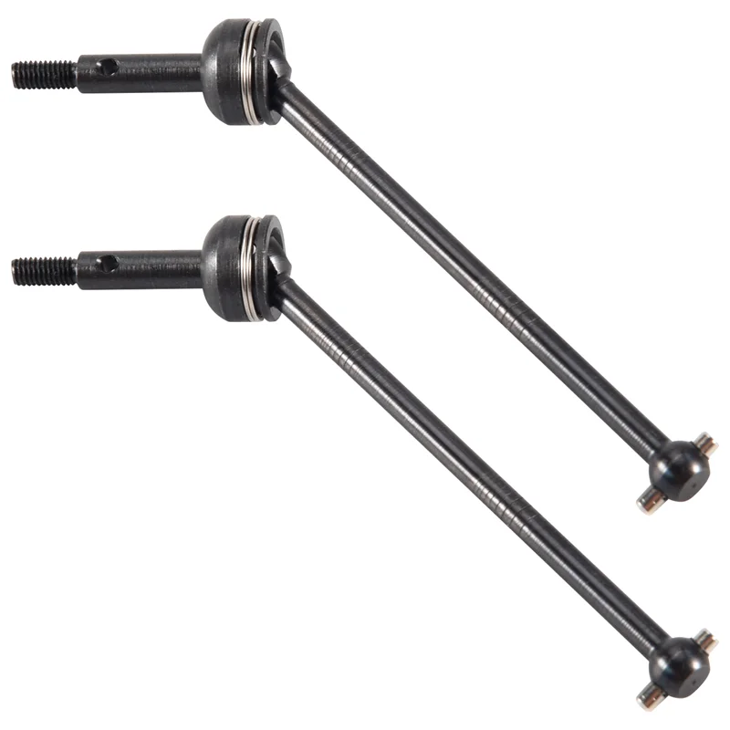 

WOTT-2Pcs CVD Steel Universal Drive Shaft For Wltoys 144001 1/14 RC Car Upgrade Parts Accessories