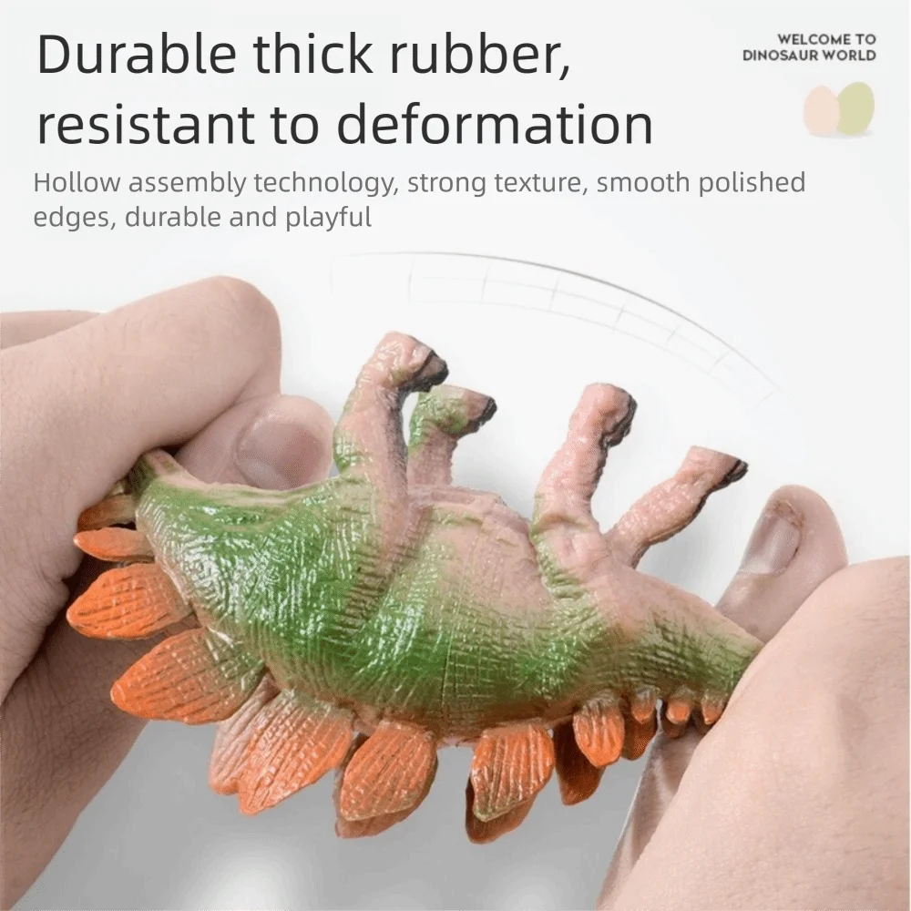 Animal World PVC Figures Dinosaur Toys Big Size Soft Material Dinosaur World Toy Simulation Animal Model Children Play