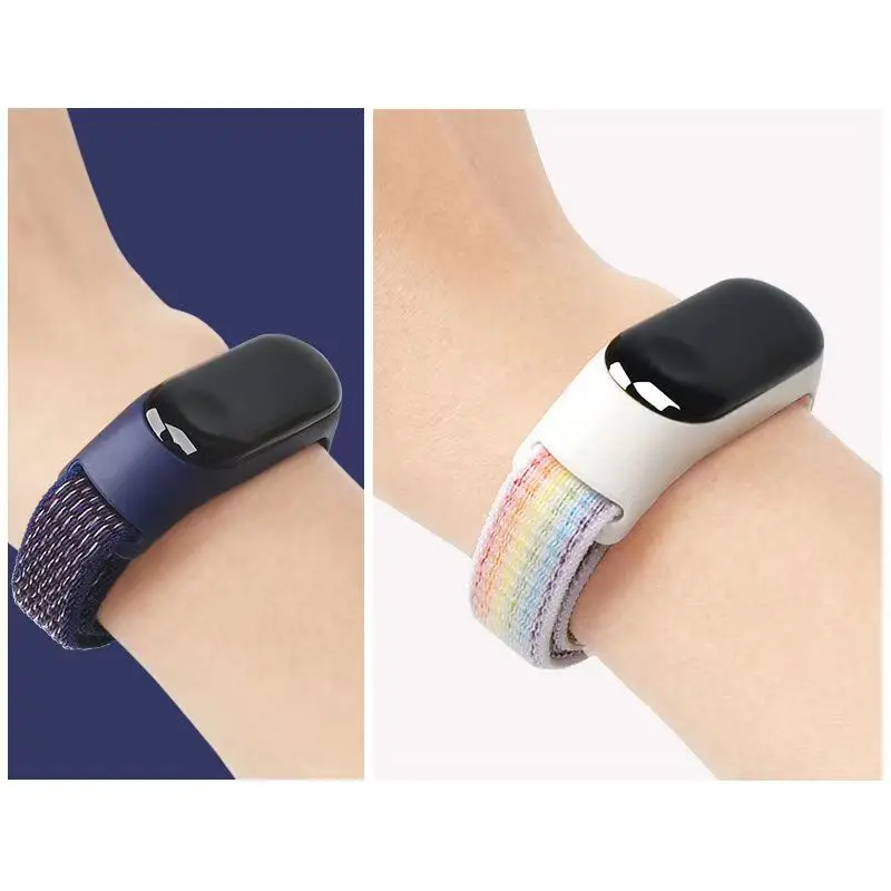 Armband für Mi Band 6 Armband Nylon Sport Loop Uhren gürtel Pulsera Correa Mi Band 7 Armband für Xiaomi Mi Band 6 5 4 3 Armband