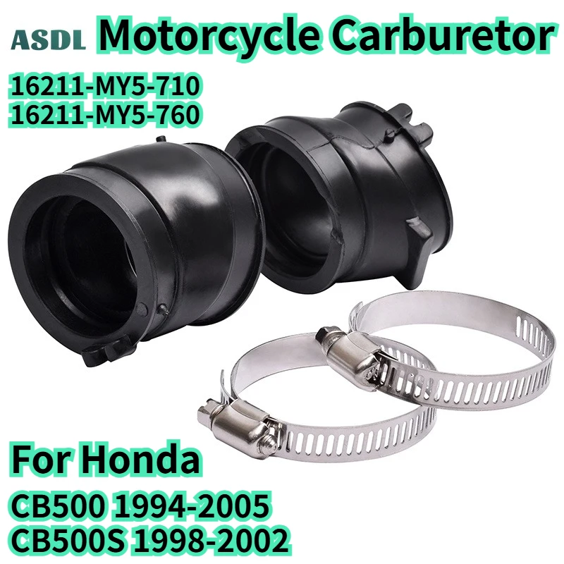 16211-MY5-710 Colector de Admisión de Aire del Carburador para Honda CB500 1994-2005 CB500S 98-02 16211-MY5-760