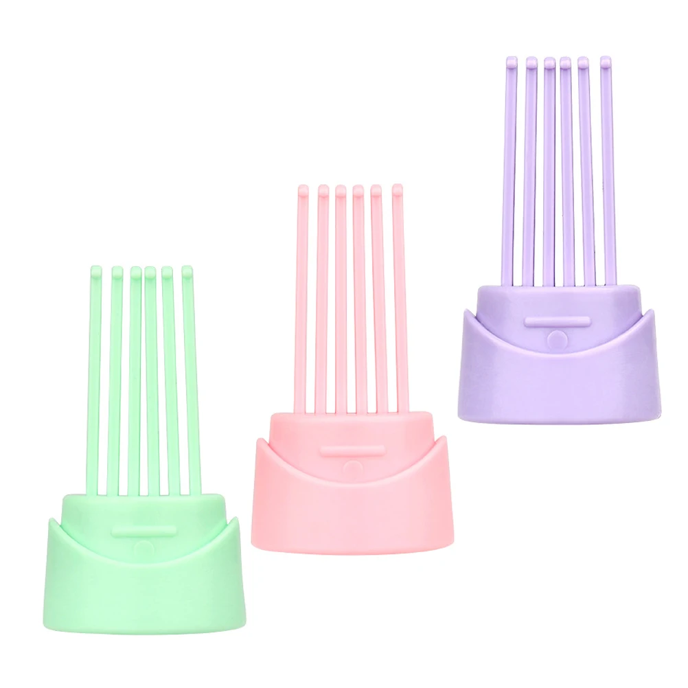 

3Pcs Mini Hair Brush Remover for Cushion Round Brushes Effective Lint Dust Removal Salon Home Maintenance Comb Cleaner for Salon