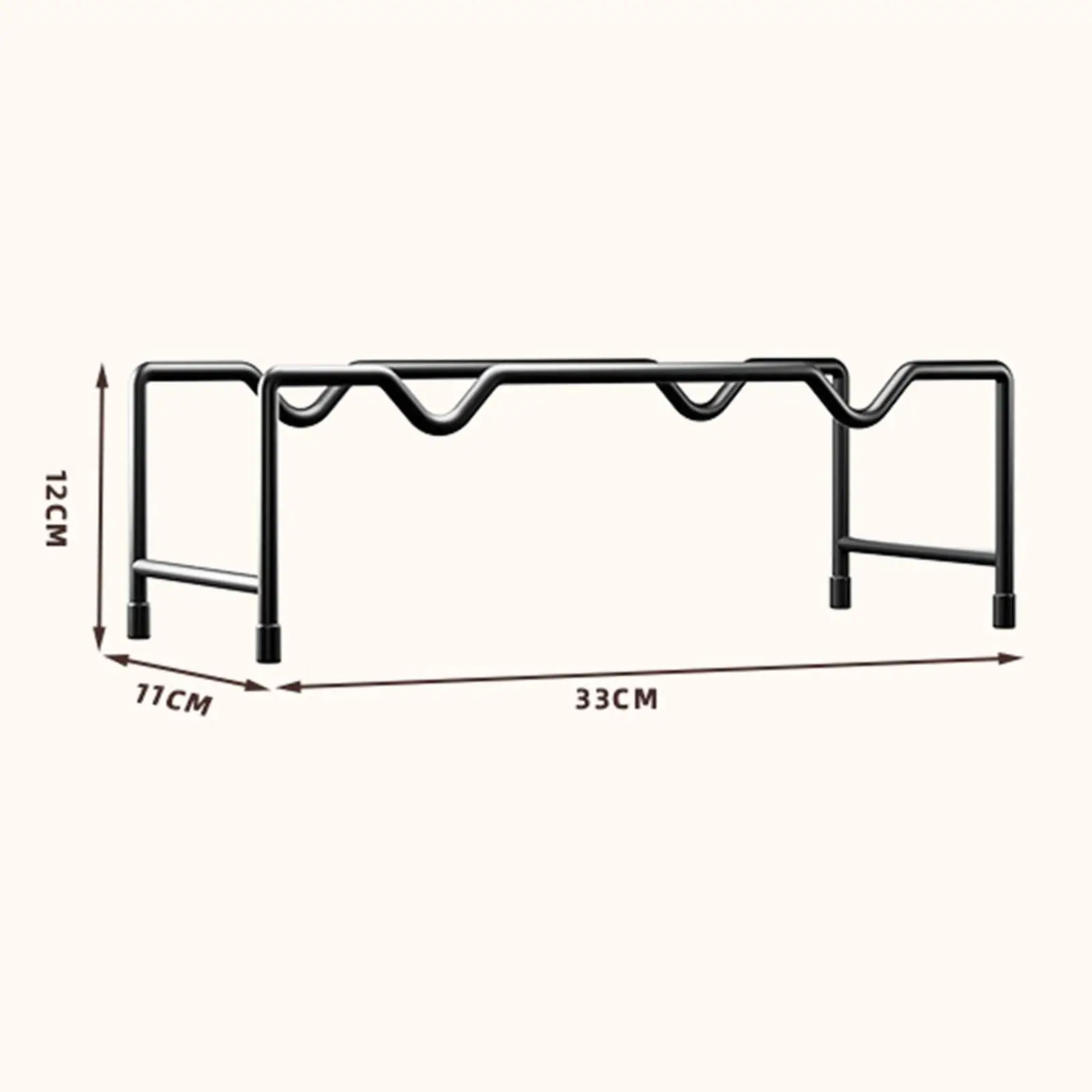 Dumbbell Storage Stand Stable Weight Rack Organizer Portable Steel Holder for Home Gym and Fitness Room
