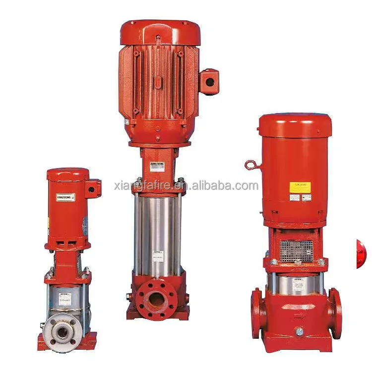 XF Fire Fighting Equipment Stainless Steel XBD GDL Water Pump Machine Fire Pump Pipeline